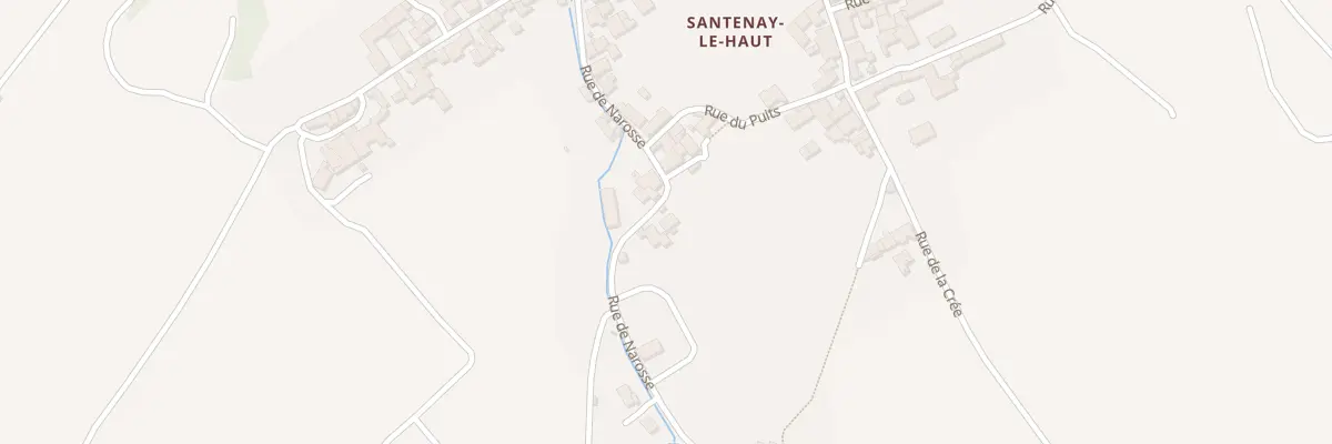 Plan du 18 Rue de Narosse à Santenay