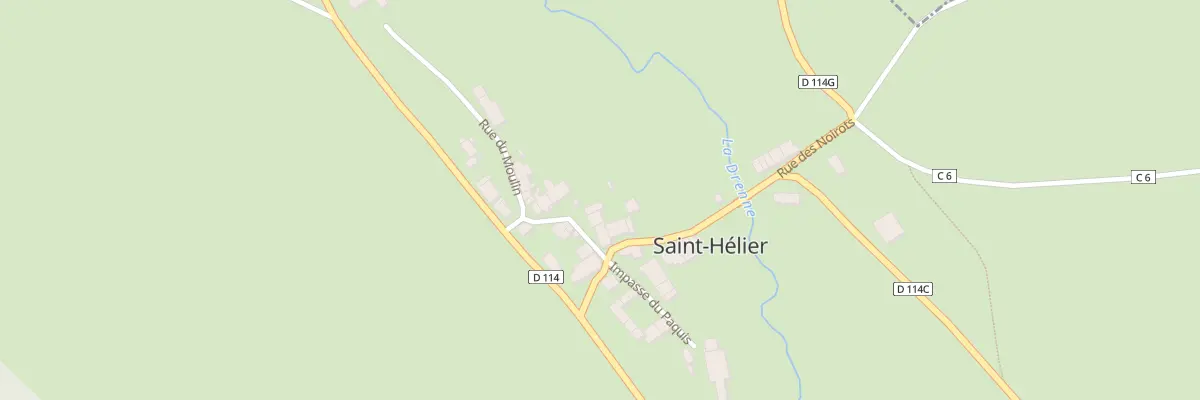 Plan du 6 Rue du Centre à Saint-Hélier