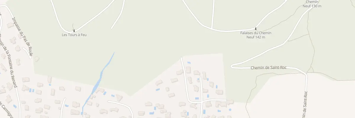 Plan du 653 Che des Costes à Chusclan