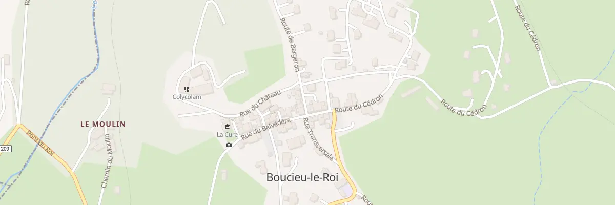 Plan du 34 Rue du Belvedere à Boucieu-le-Roi