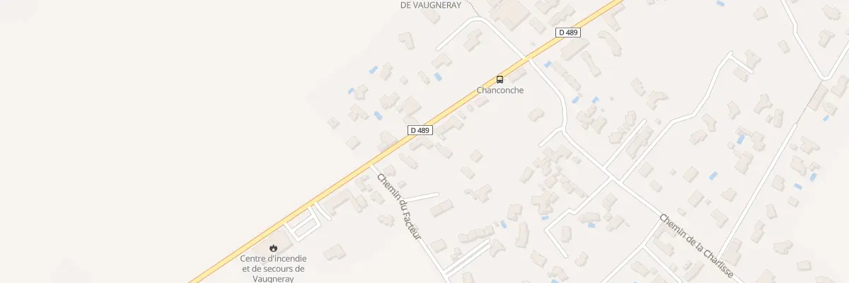Plan du 17 Rte de Bordeaux à Vaugneray
