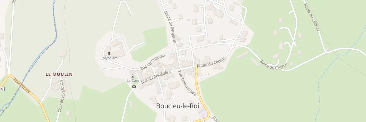 Plan du 30 Rue du Belvedere à Boucieu-le-Roi