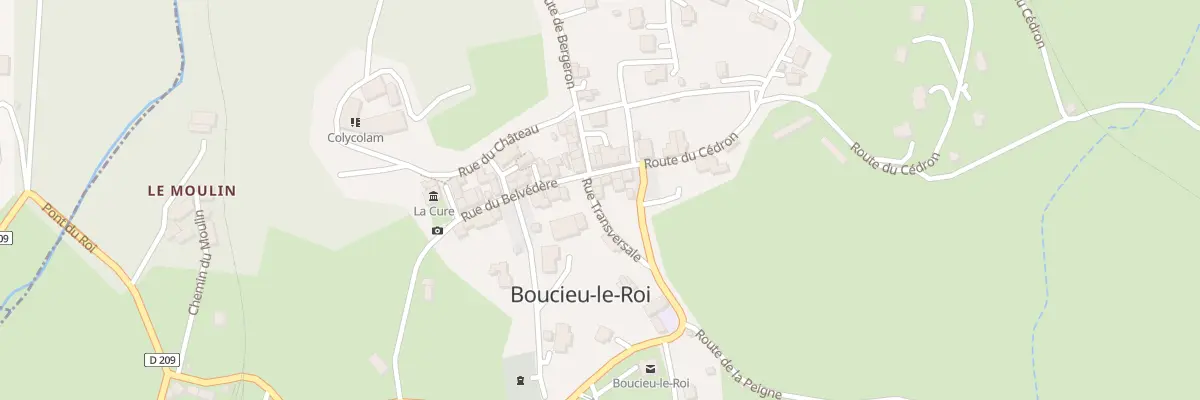 Plan du 70 Rue Transversale à Boucieu-le-Roi