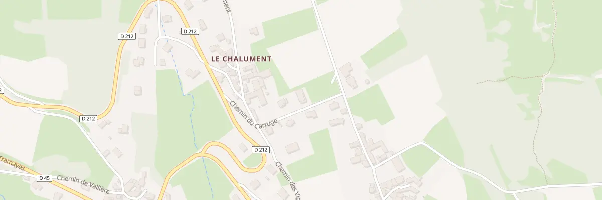 Plan du 468 Che du Carruge à Pierreclos