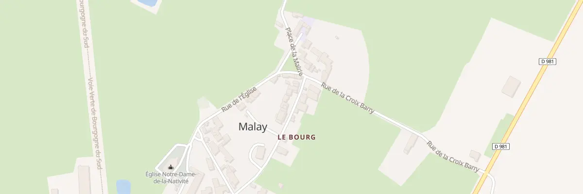 Plan du 6 Rue du Curtil Neuf à Malay