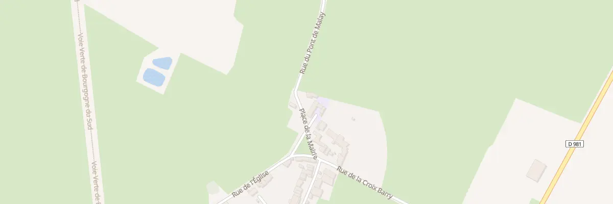 Plan du 2 Pl de la Mairie à Malay