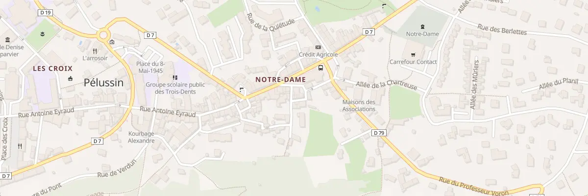 Plan du 3 Rue de la Ranconie à Pélussin