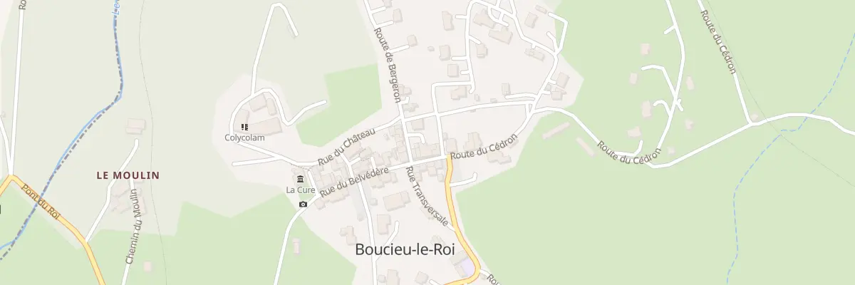 Plan du 128 Rue Transversale à Boucieu-le-Roi