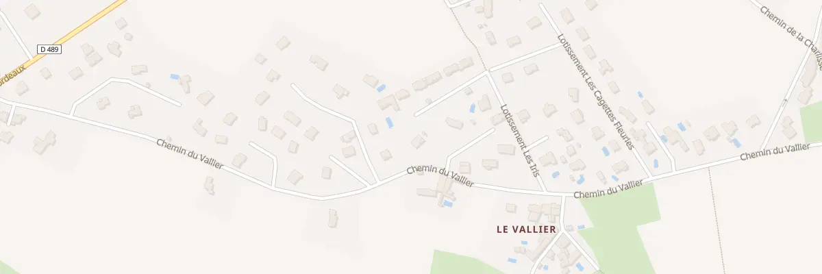 Plan du 554 Che du Vallier à Vaugneray