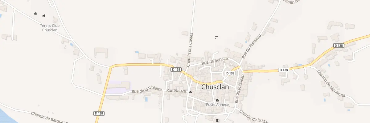 Plan du 5041 Che des Costes à Chusclan
