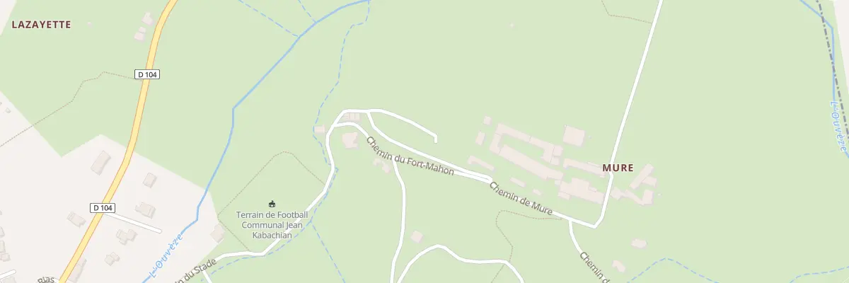 Plan du 685 Che du Stade à Flaviac