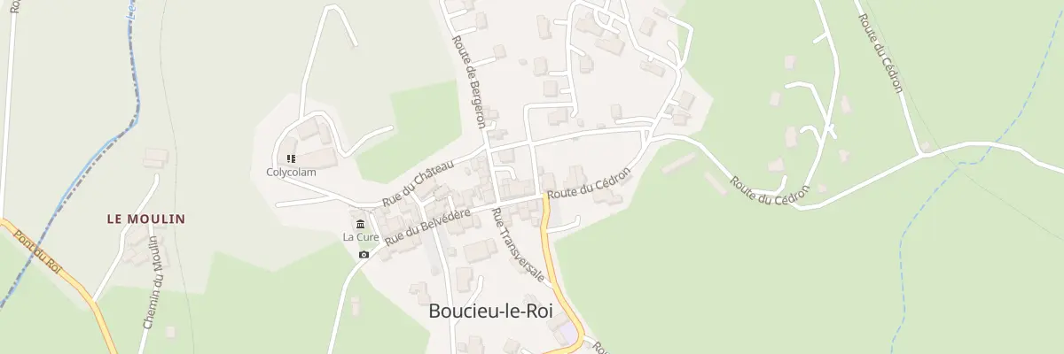 Plan du 10 Rue du Belvedere à Boucieu-le-Roi
