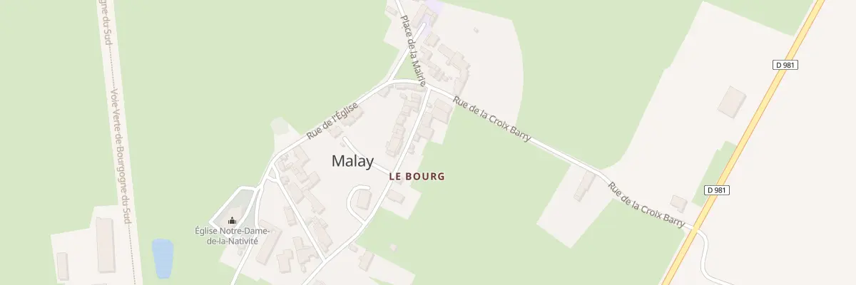 Plan du 3 Rue du Curtil Neuf à Malay