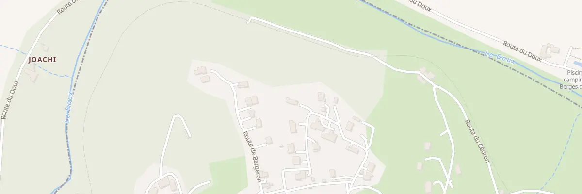 Plan du 190 Rte des Pieces Longues à Boucieu-le-Roi