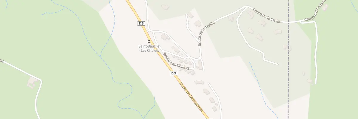 Plan du 5007 La Treille à Saint-Bauzile