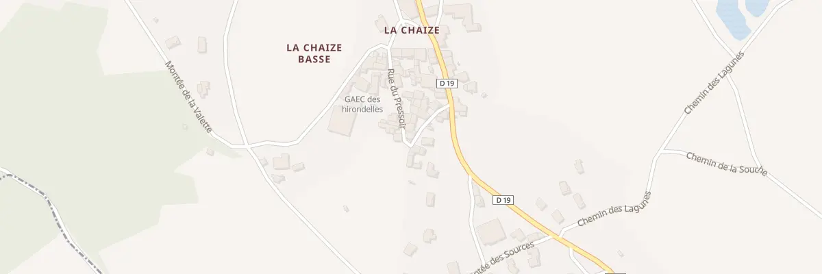 Plan du 25 Rue du Pressoir à Pélussin