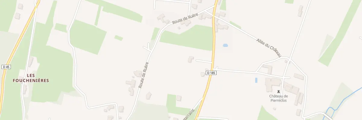 Plan du 556 Rte de Serrières à Pierreclos