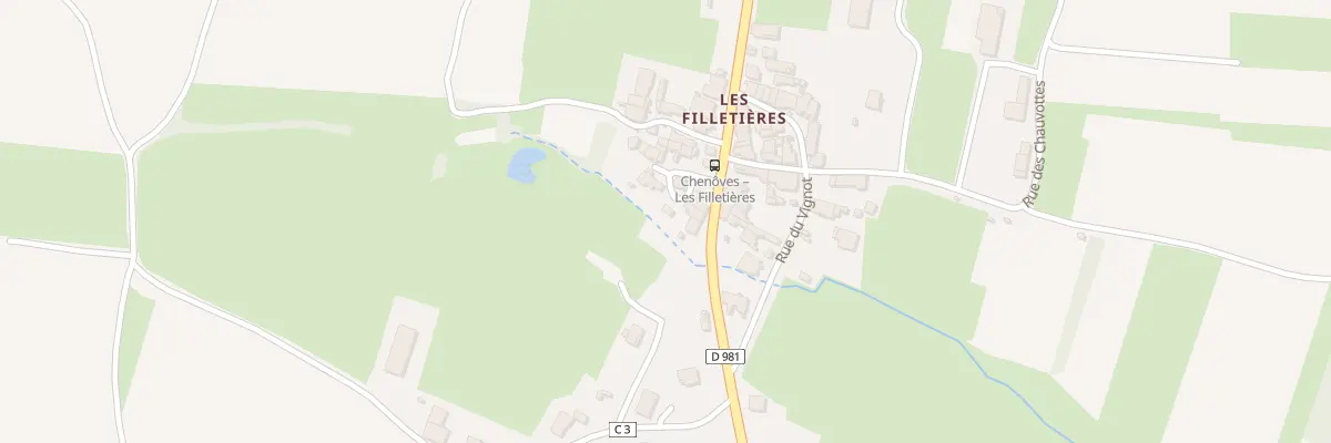 Plan du 8 Pl du Lavoir à Chenôves