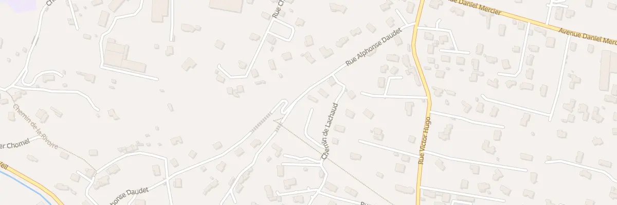 Plan du 19 Rue Alphonse Daudet à Annonay