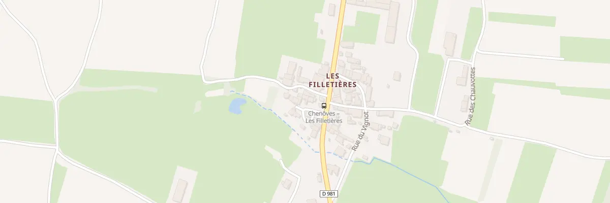 Plan du 2 Pl du Lavoir à Chenôves
