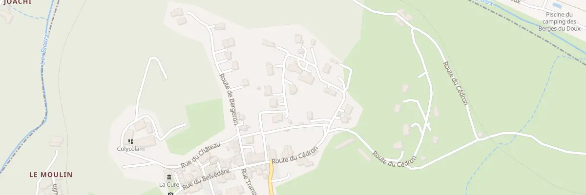 Plan du 241 Rte des Pieces Longues à Boucieu-le-Roi