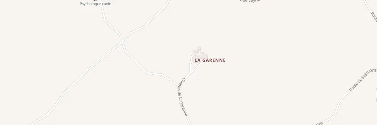 Plan du 270 Che de la Garenne à Colombier-le-Vieux