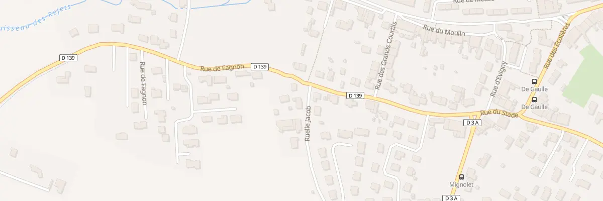 Plan du 2 Rle Jacob à Prix-lès-Mézières