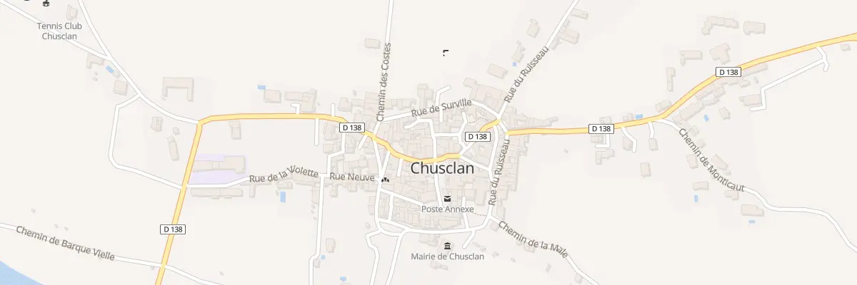 Plan du 5124 Rue du Roc à Chusclan