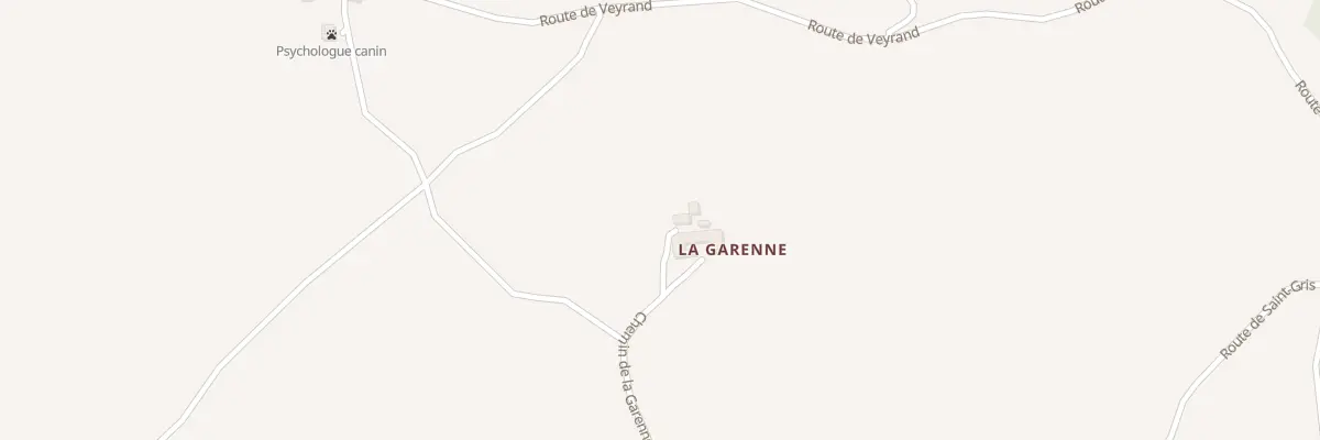 Plan du 5310 La Garenne à Colombier-le-Vieux