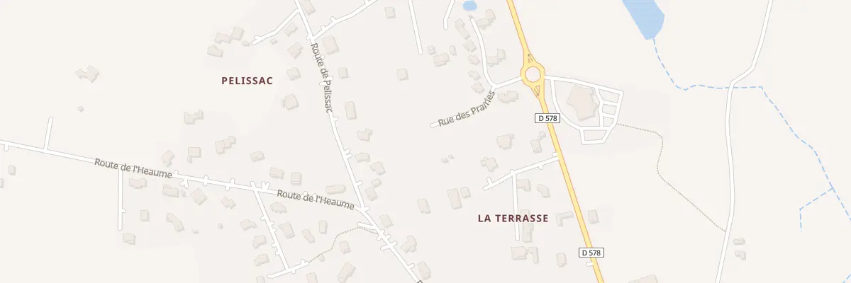 Plan du 5727 La Terrasse à Quintenas