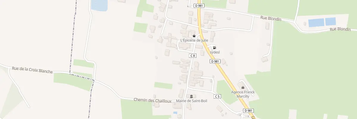 Plan du 15 Rue de l’Eglise à Saint-Boil