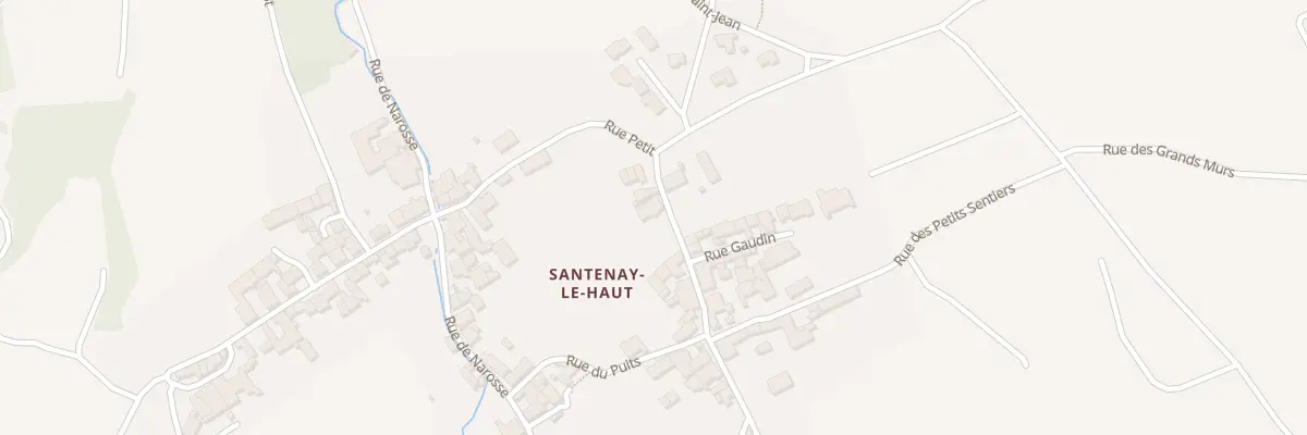 Plan du 21 Rue de la Crée à Santenay