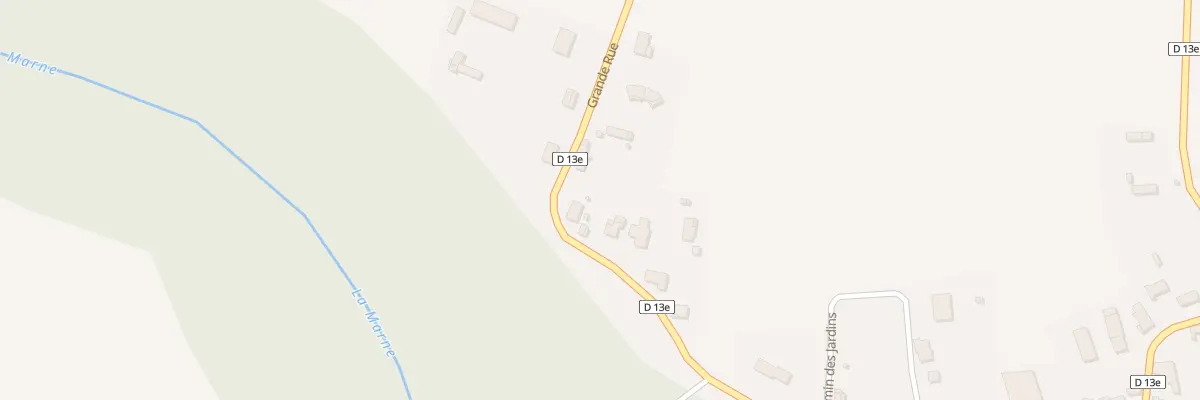 Plan du 5024 Gr Grande Rue à Isle-sur-Marne