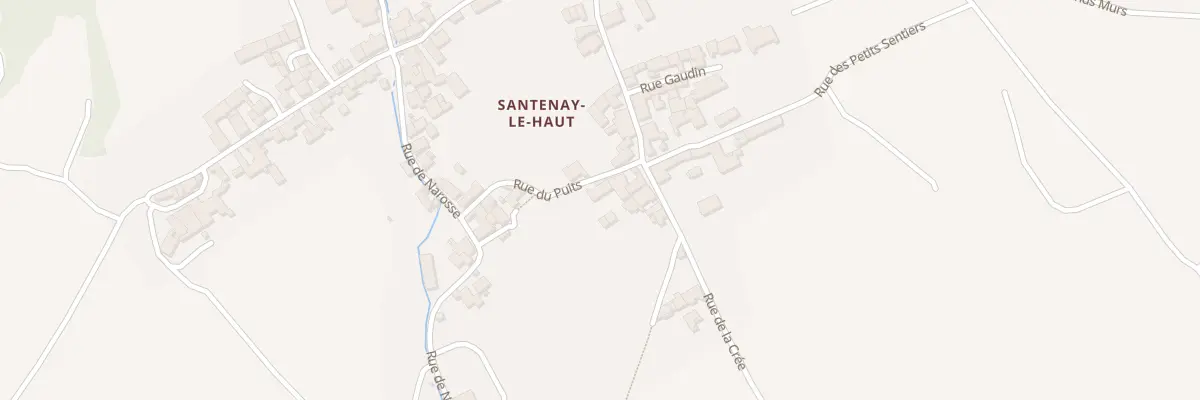 Plan du 4 Rue du Puits à Santenay
