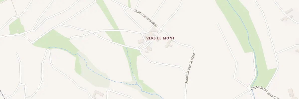 Plan du 319 Rte de Vers le Mont à Fleurie