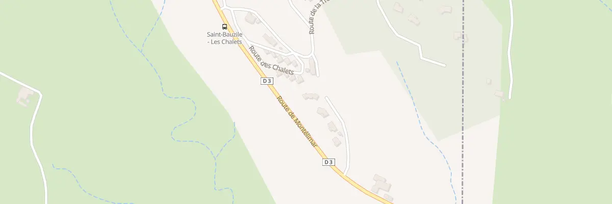 Plan du 5099 La Treille à Saint-Bauzile