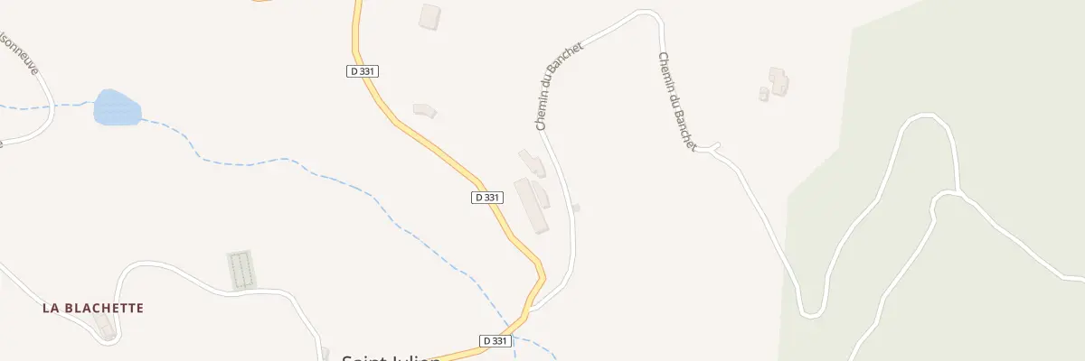 Plan du 5025B Saint Julien à Saint-Julien-le-Roux