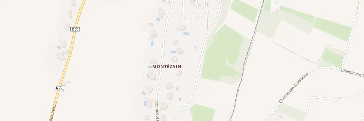 Plan du 607 Rte de Montezain à Marcy