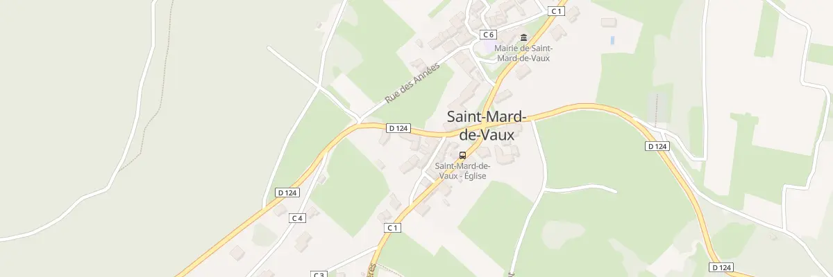 Plan du 3 Rue du Mont Abon à Saint-Mard-de-Vaux