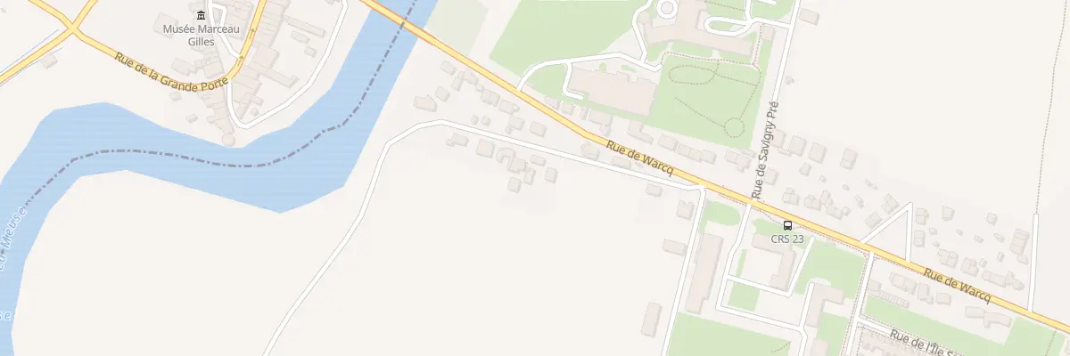 Plan du 21 Che du Bac à Charleville-Mézières