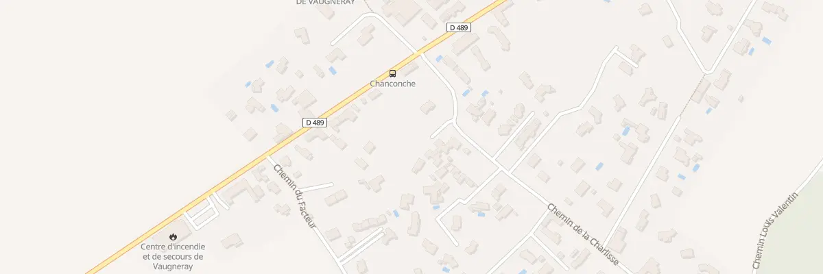 Plan du 90 Che de la Charlisse à Vaugneray