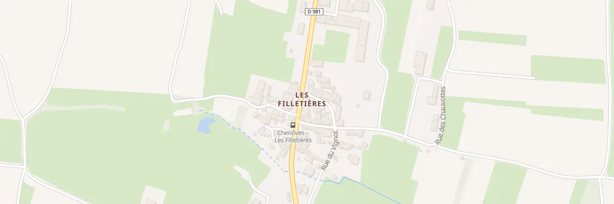 Plan du 4 Rue du Vignot à Chenôves