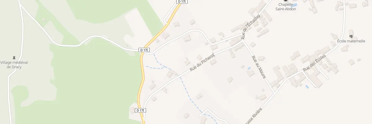 Plan du 12 Rue du Picherot à Baubigny