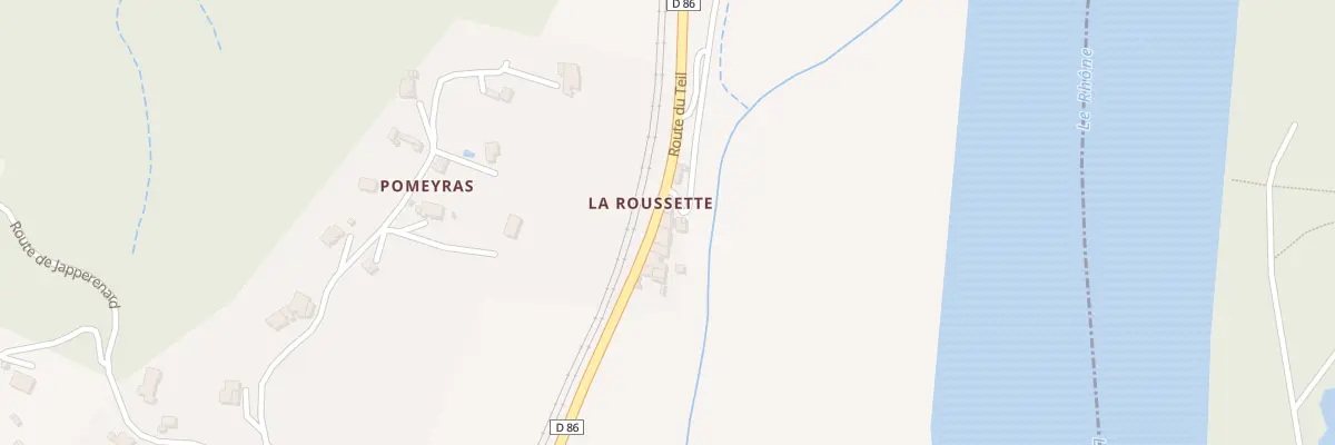 Plan du 1522 Rte du Teil à Viviers