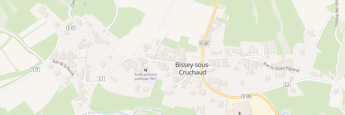 Plan du 6A Rue Emiland Gauthey à Bissey-sous-Cruchaud
