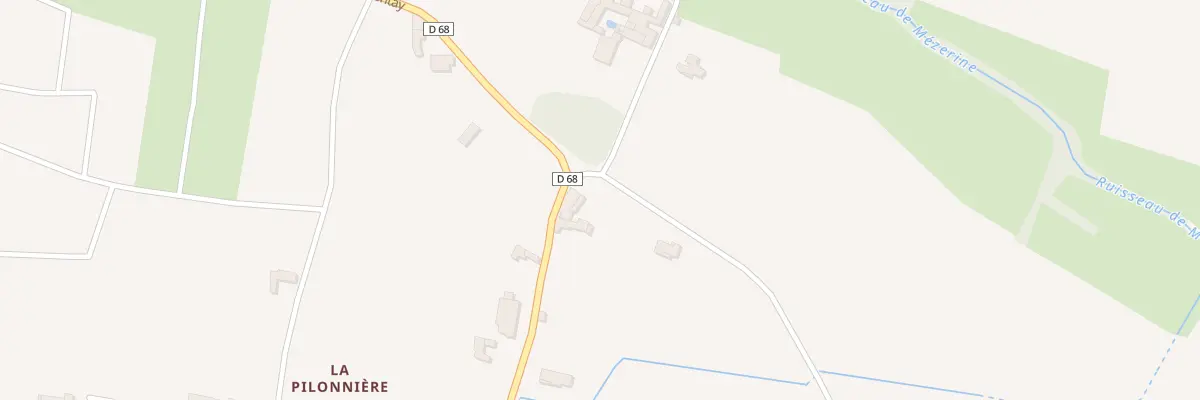 Plan du 32 Rte de la Grand’Raie à Saint-Lager