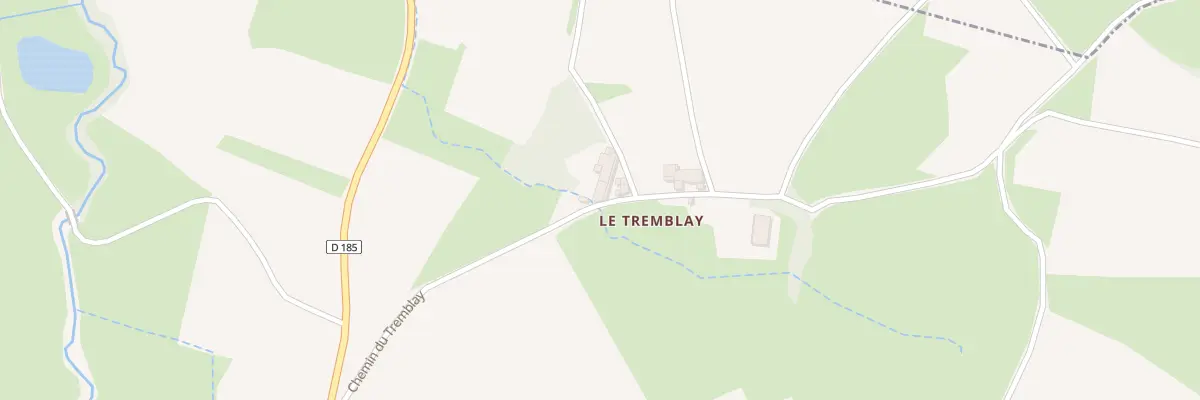 Plan du 5003 Le Tremblay à Serrières