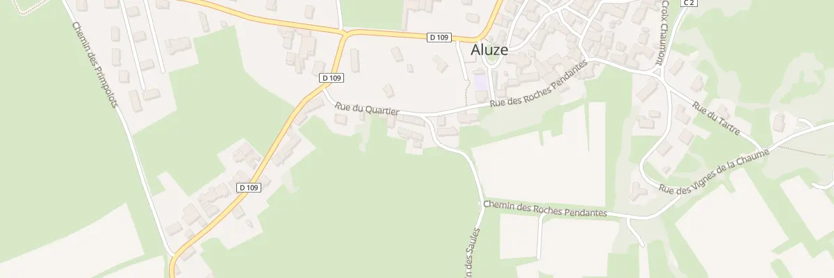 Plan du 2 Pl Michel Piot à Aluze