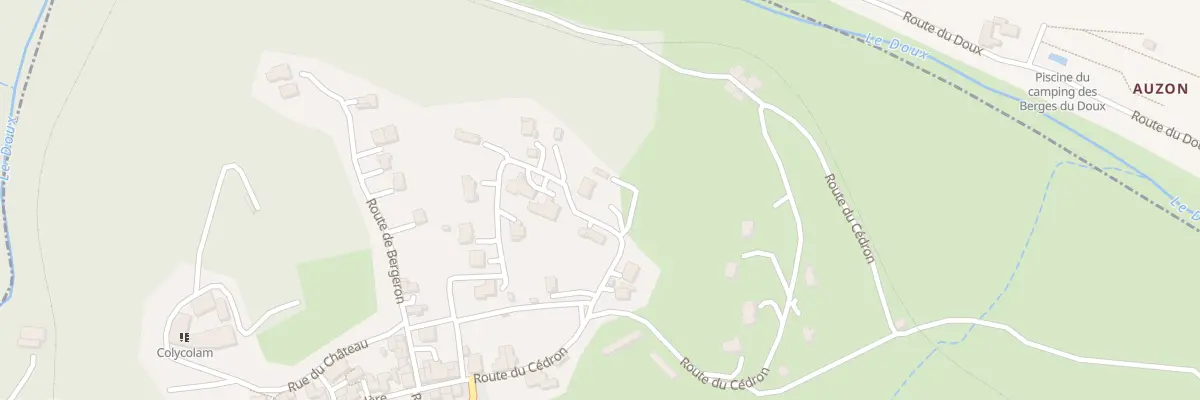 Plan du 78 Rte des Pieces Longues à Boucieu-le-Roi