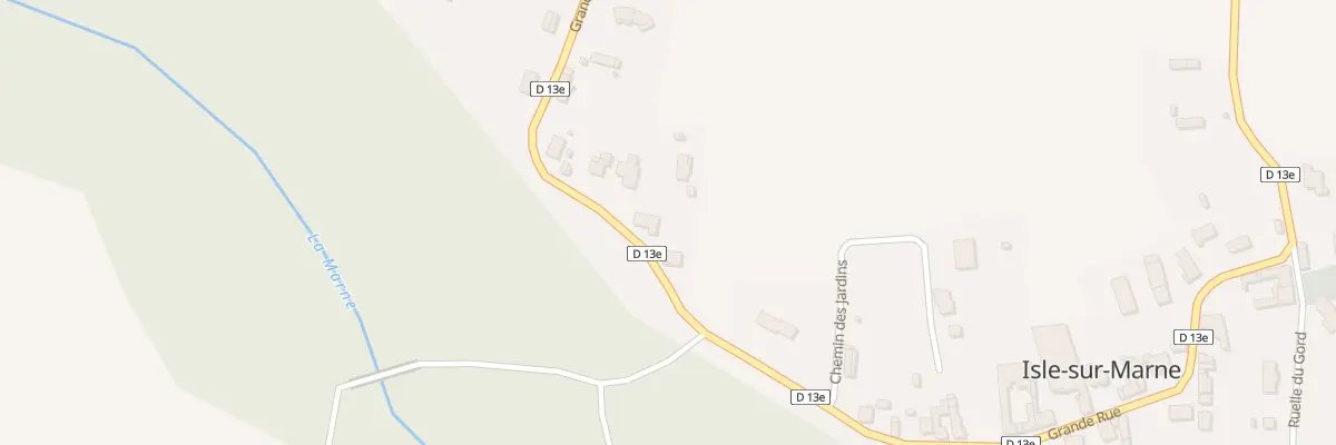 Plan du 51 Grande Rue à Isle-sur-Marne